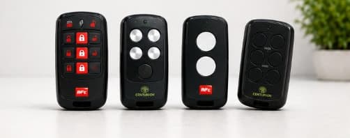 Gate remote controls for automatic gate openers