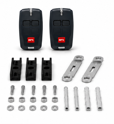 Included accessories supplied with the BFT Deimos Ultra A400 kit